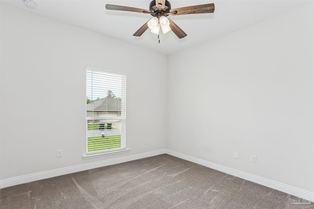 415 Broadleaf Cir, Cantonment, FL 32533 - empty room with healthy amount of natural light, baseboards, carpet, and a smoke detector
