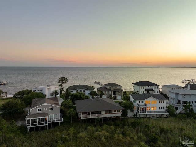 property view of water