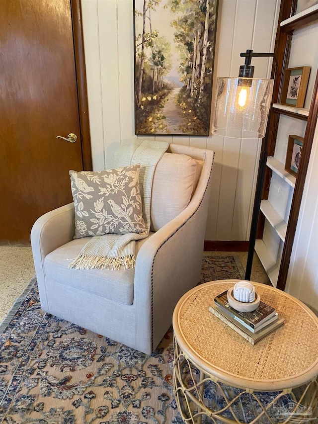 view of sitting room