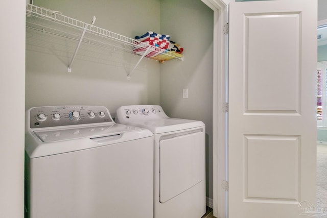 14273 Beach Heather Ct, Pensacola, FL 32507 - laundry area featuring laundry area and washing machine and dryer