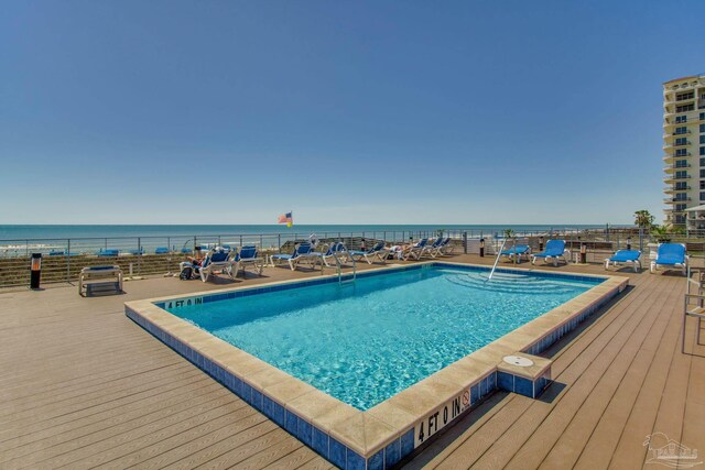 14273 Beach Heather Ct, Pensacola, FL 32507 - community pool with a water view