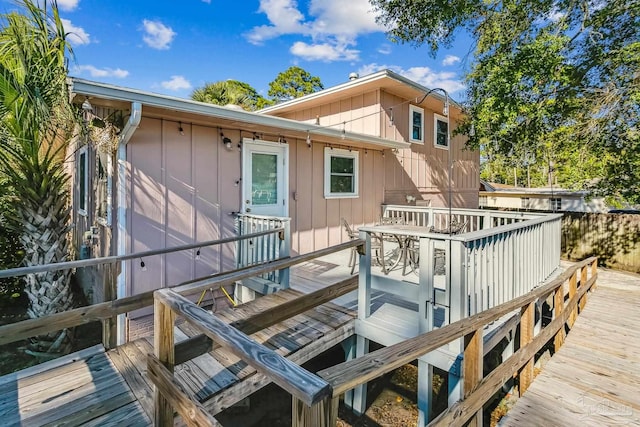 view of deck