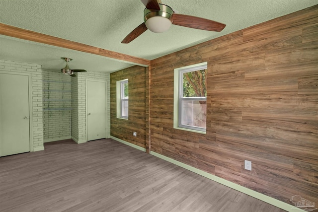 4881 Calvin Dr, Milton, FL 32583 - unfurnished sunroom with beamed ceiling