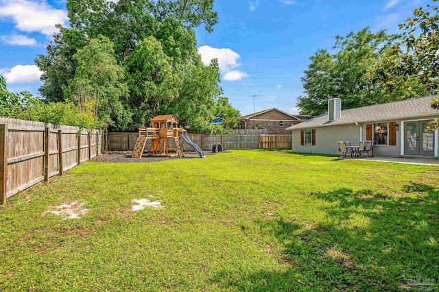 4684 Evelyn St, Pace, FL 32571 - view of yard with a playground