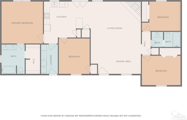 4684 Evelyn St, Pace, FL 32571 - property floor plan
