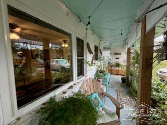 view of patio / terrace featuring a porch