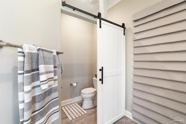 4282 Walden Way, Gulf Breeze, FL 32563 - bathroom with toilet and baseboards