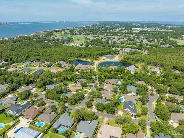 4282 Walden Way, Gulf Breeze, FL 32563 - view of property location featuring a large body of water and nearby suburban area