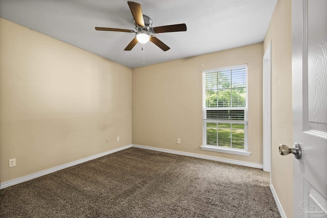 333 Western Pine Rd, Cantonment, FL 32533 - carpeted spare room with baseboards and a ceiling fan