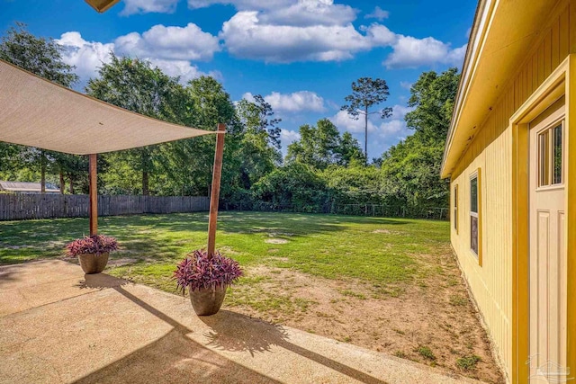 333 Western Pine Rd, Cantonment, FL 32533 - view of yard with a patio area and a fenced backyard