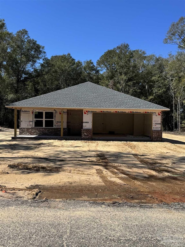 exterior space with driveway