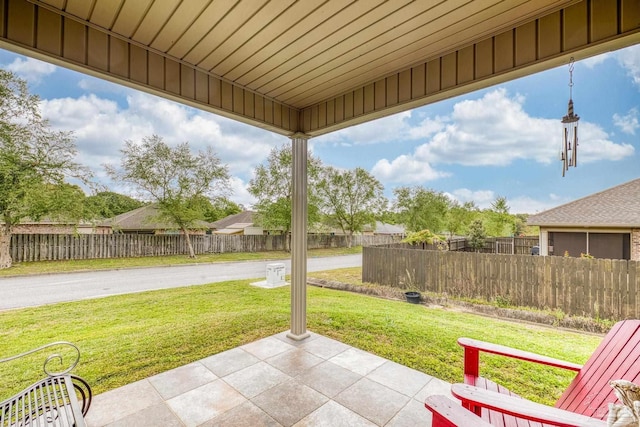 5798 Vendome Ct, Milton, FL 32583 - view of patio / terrace with fence