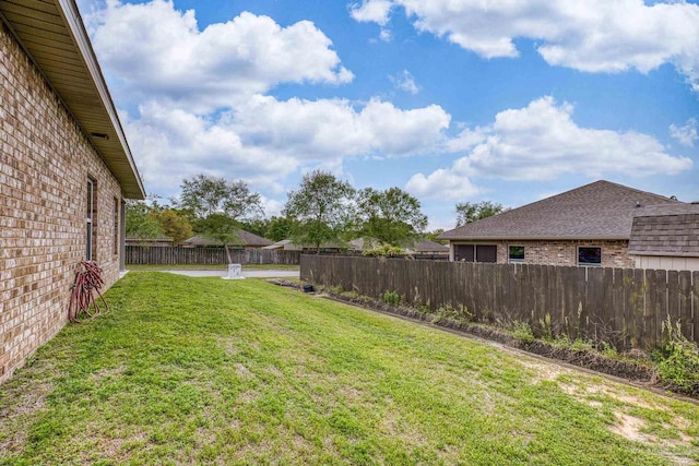 5798 Vendome Ct, Milton, FL 32583 - view of yard with a fenced backyard