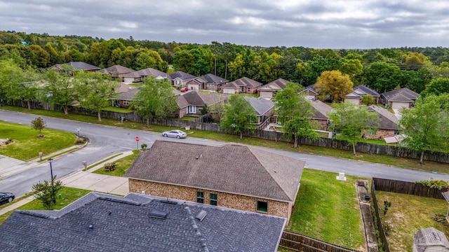 5798 Vendome Ct, Milton, FL 32583 - birds eye view of property featuring a forest view and a residential view