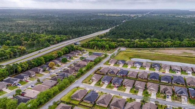 5798 Vendome Ct, Milton, FL 32583 - aerial view with a forest view and a residential view
