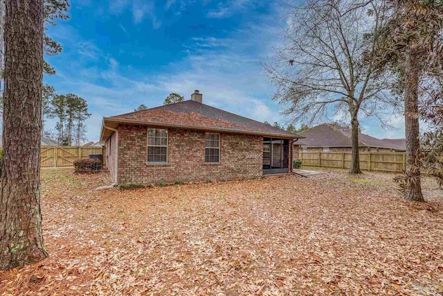 view of back of house