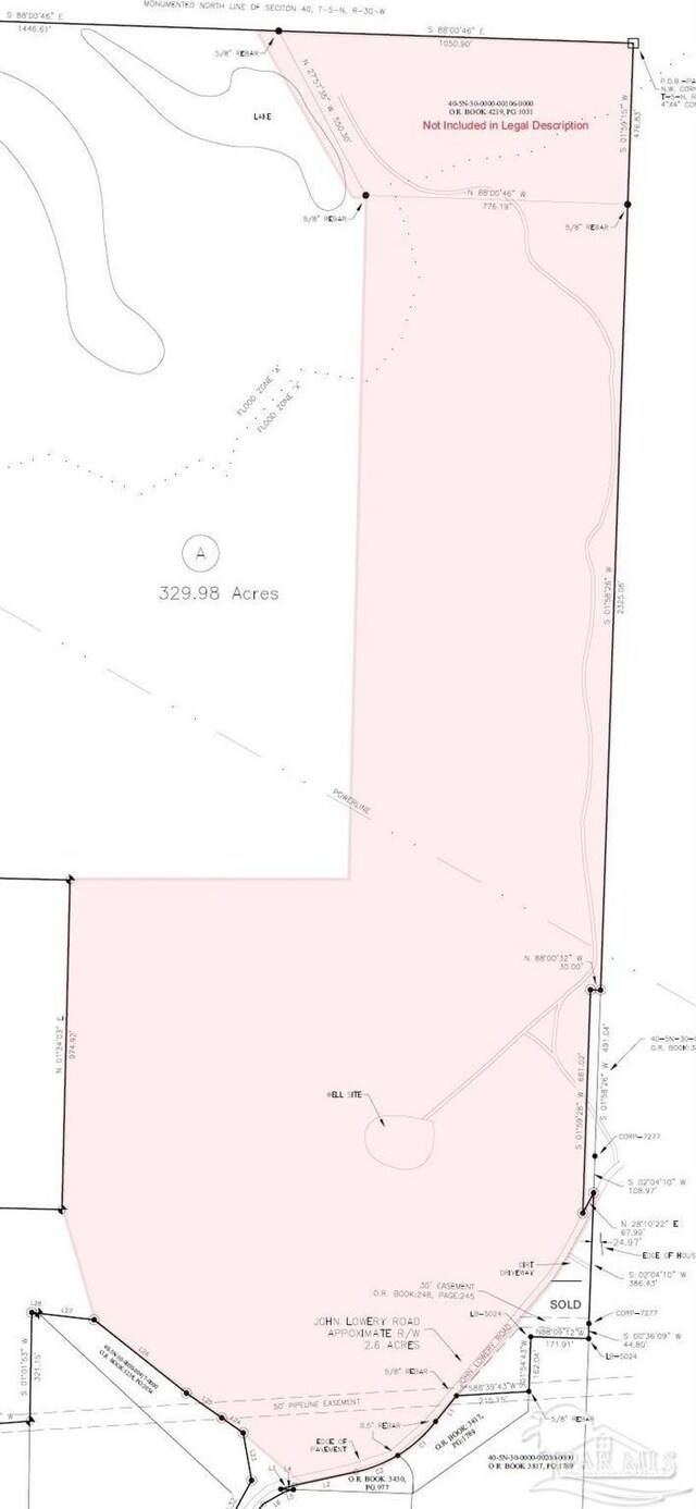 0 John Lowery Rd, Jay, FL 32565