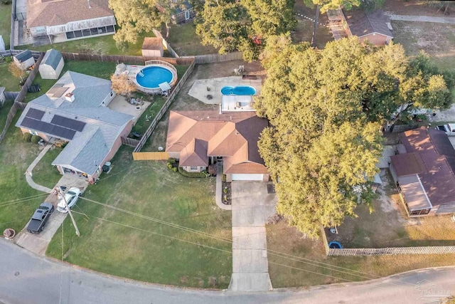 2000 Silverado Rd, Pensacola, FL 32506 - aerial view of a pool