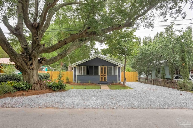 view of ranch-style house