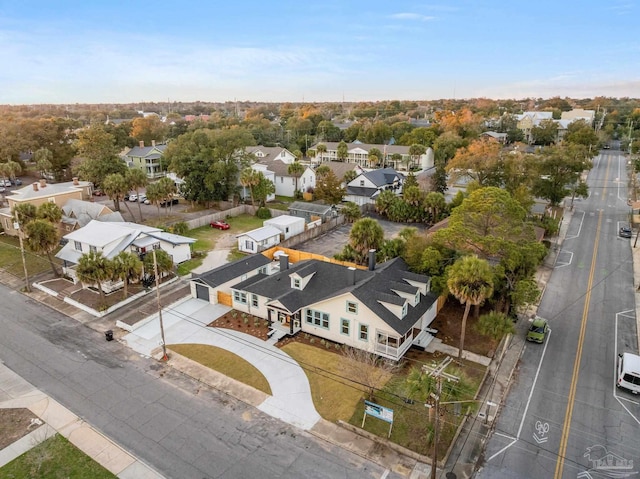 birds eye view of property featuring a residential view