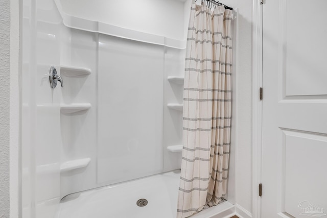 full bath with a stall shower