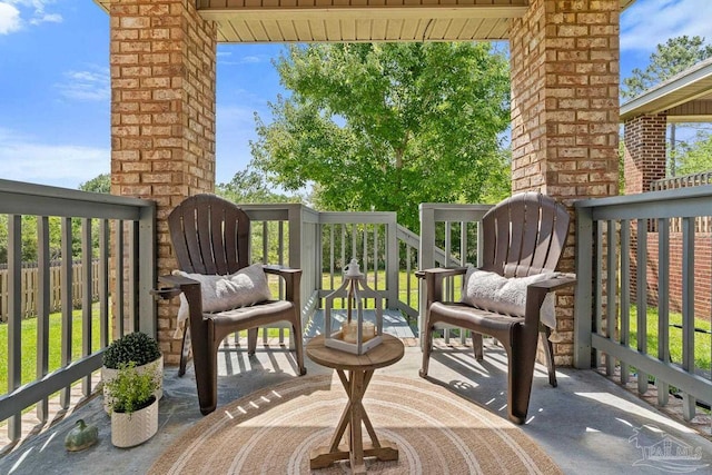 6347 Ladera Trl, Pace, FL 32571 - view of balcony