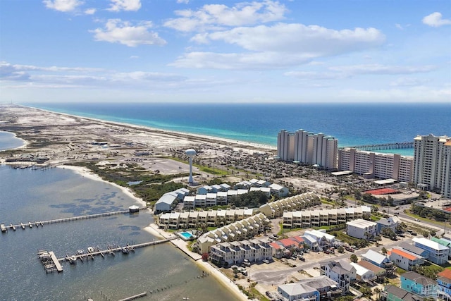 8520 Gulf Blvd Unit 23, Navarre Beach, FL 32566 - drone / aerial view of extended coastline