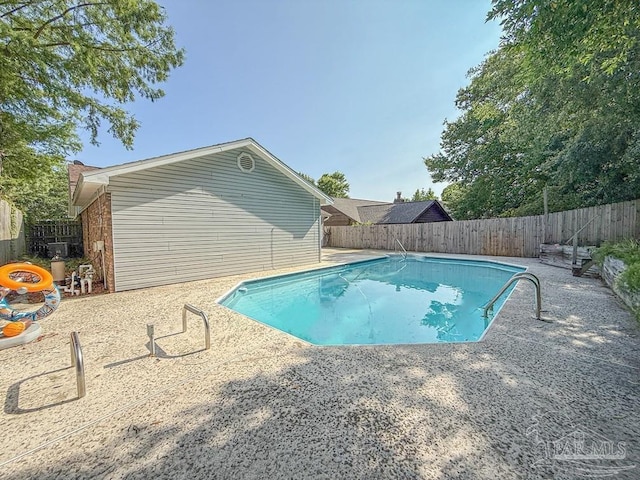4514 Southpointe Ln, Pensacola, FL 32514 - view of pool featuring a fenced backyard and a patio area