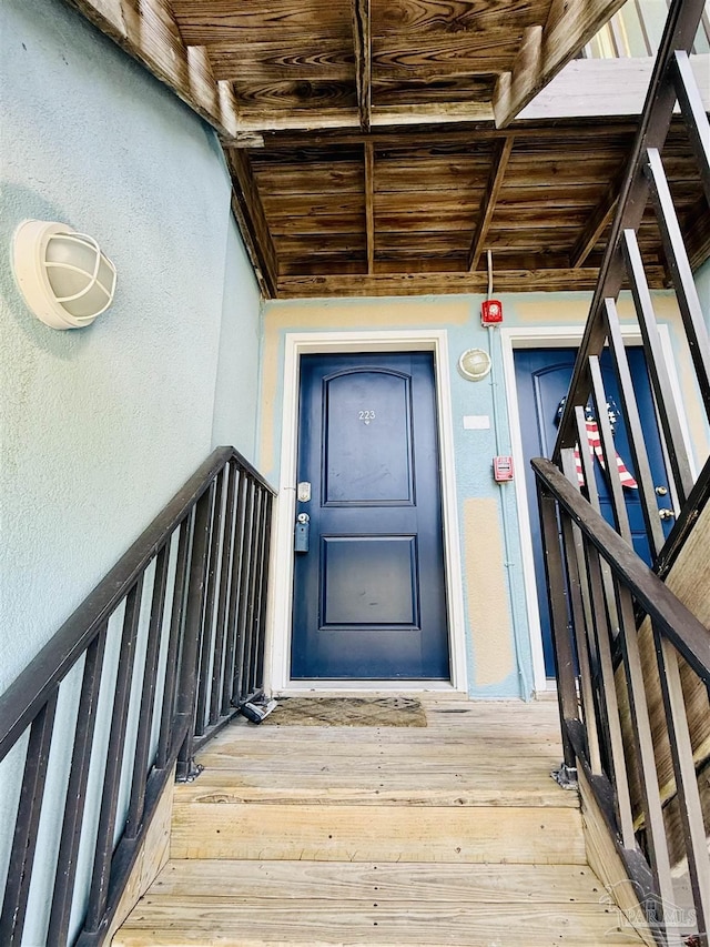 14100 River Rd Unit 223B, Pensacola, FL 32507 - property entrance featuring stucco siding