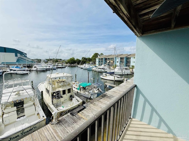 14100 River Rd Unit 223B, Pensacola, FL 32507 - dock featuring a water view and view of marina