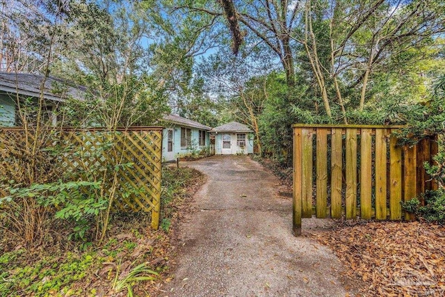 view of ranch-style home