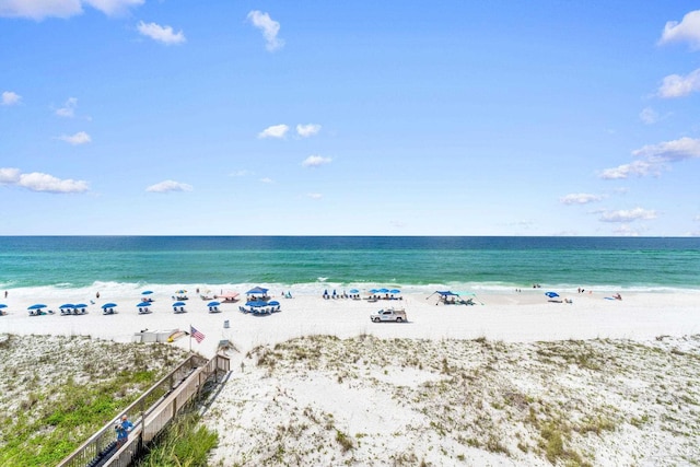 999 Ft Pickens Rd Unit 309, Pensacola Beach, FL 32561 - property view of water with a view of the beach