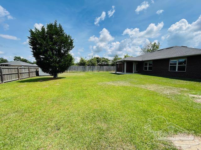 5643 Flume Dr, Pace, FL 32571 - view of yard