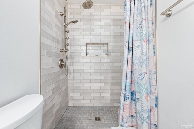 8425 Gulf Blvd Unit 213, Navarre Beach, FL 32566 - full bath with a shower stall and toilet