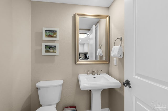 bathroom with toilet