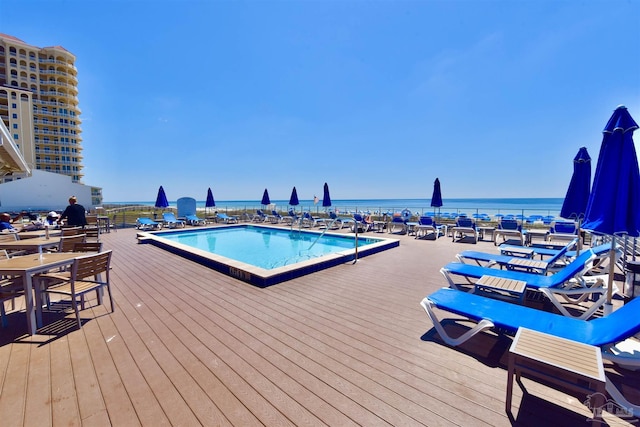 645 Lost Key Dr Unit 406D, Perdido Key, FL 32507 - community pool with a water view