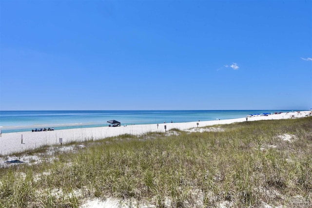 645 Lost Key Dr Unit 406D, Perdido Key, FL 32507 - property view of water featuring a beach view
