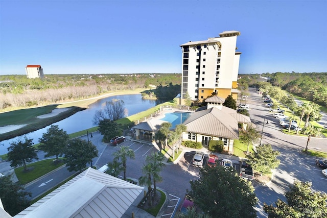 645 Lost Key Dr Unit 406D, Perdido Key, FL 32507 - birds eye view of property with a water view
