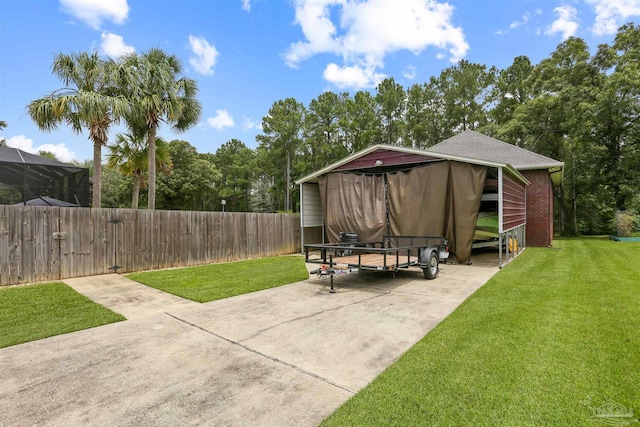 2882 Tunnel Rd, Pace, FL 32571 - view of patio / terrace with driveway