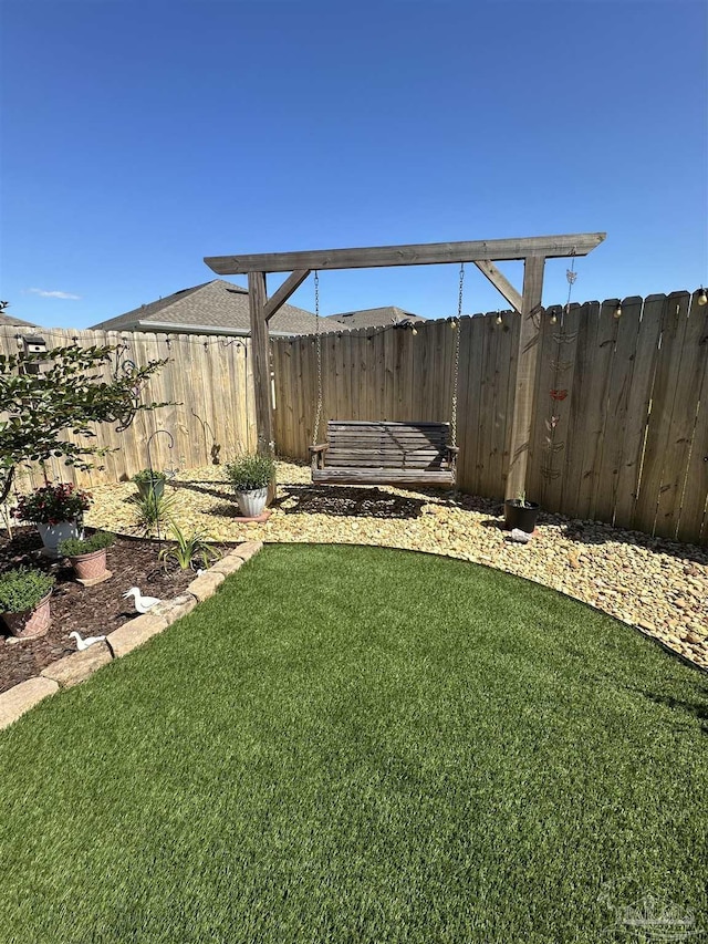 2656 Avalon St, Cantonment, FL 32533 - view of yard featuring fence