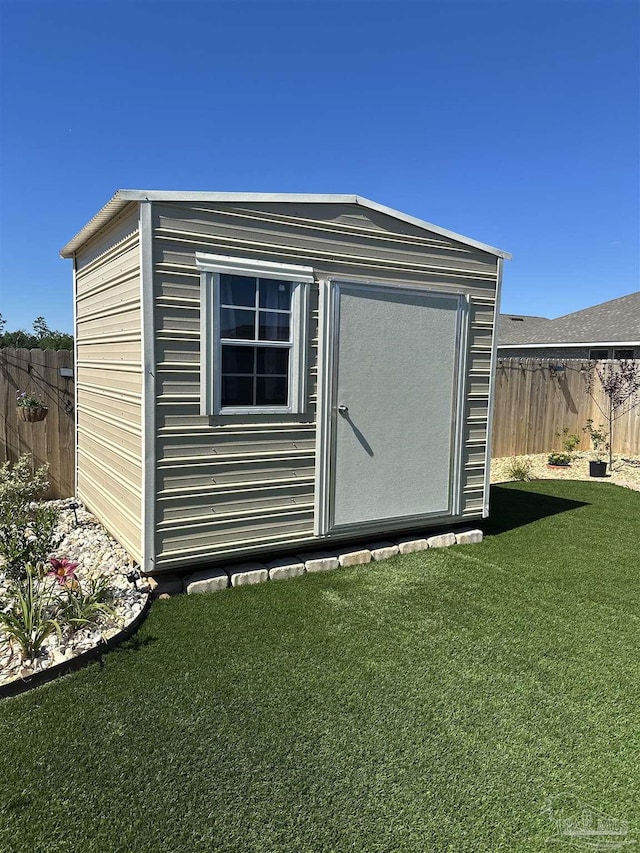 2656 Avalon St, Cantonment, FL 32533 - view of shed with fence