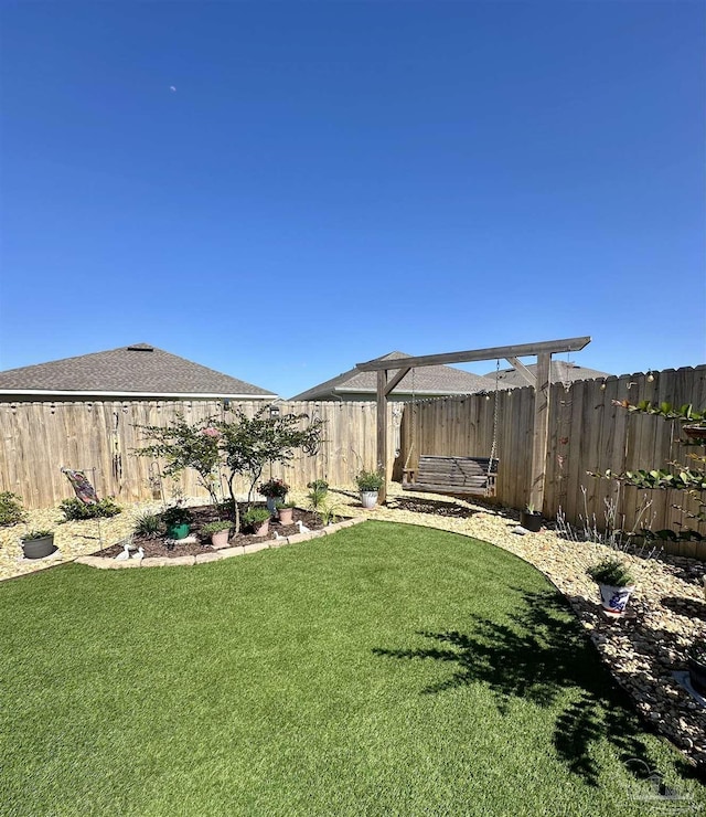 2656 Avalon St, Cantonment, FL 32533 - view of yard with fence
