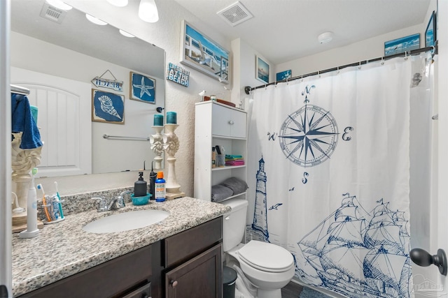 6135 Redberry Dr, Gulf Breeze, FL 32563 - bathroom featuring vanity and a shower with shower curtain