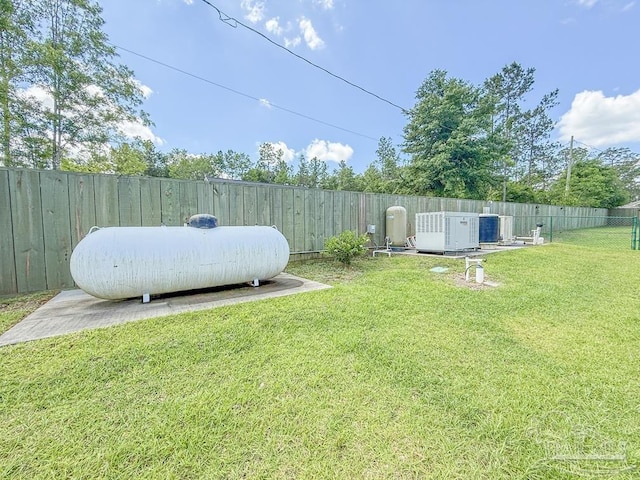9873 Chumuckla Springs Rd, Jay, FL 32565 - view of yard with fence and cooling unit