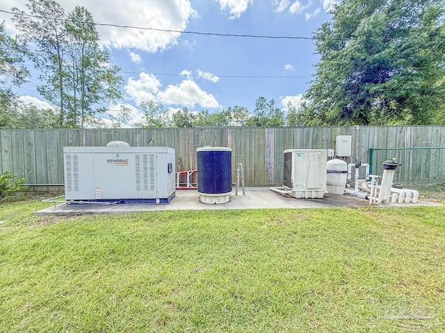 9873 Chumuckla Springs Rd, Jay, FL 32565 - view of yard with fence and cooling unit