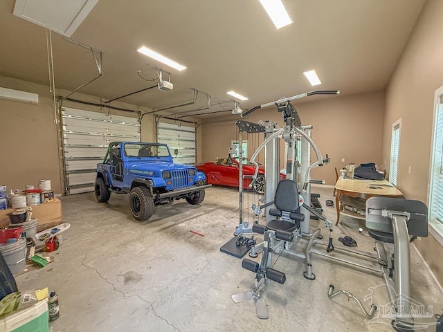 9873 Chumuckla Springs Rd, Jay, FL 32565 - garage featuring a garage door opener