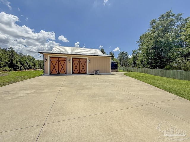 9873 Chumuckla Springs Rd, Jay, FL 32565 - view of outbuilding with fence and an outdoor structure