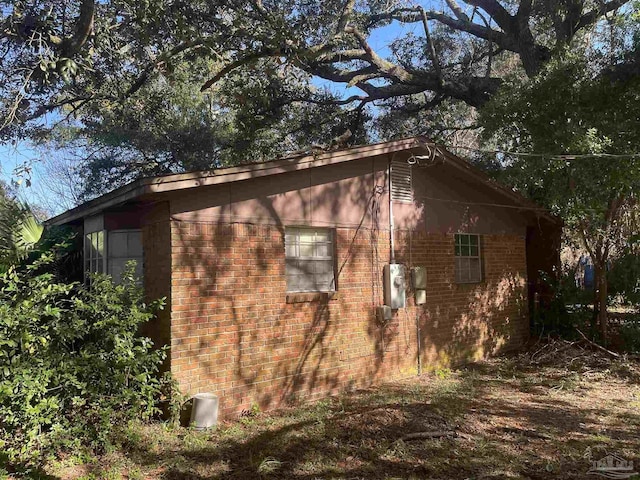 view of side of home