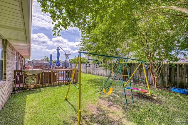 1307 Mazurek Blvd, Pensacola, FL 32514 - view of yard with a playground