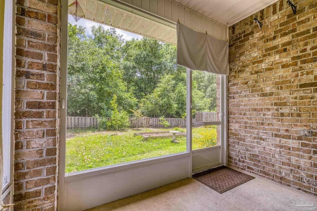3526 Whitetail Ln, Pensacola, FL 32526 - view of unfurnished sunroom